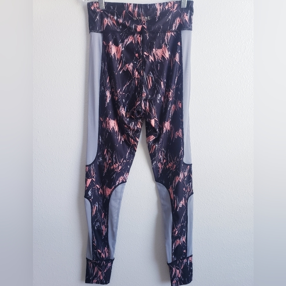 Adore Me Ankle Mesh Abstract Leggings